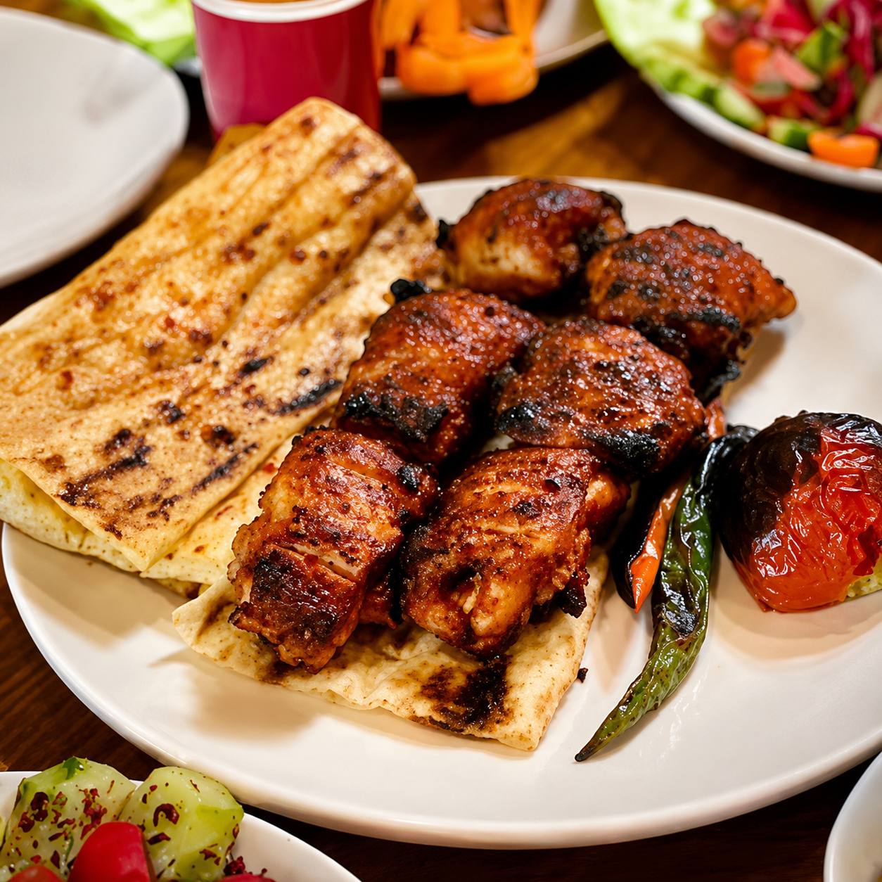 Menu dish